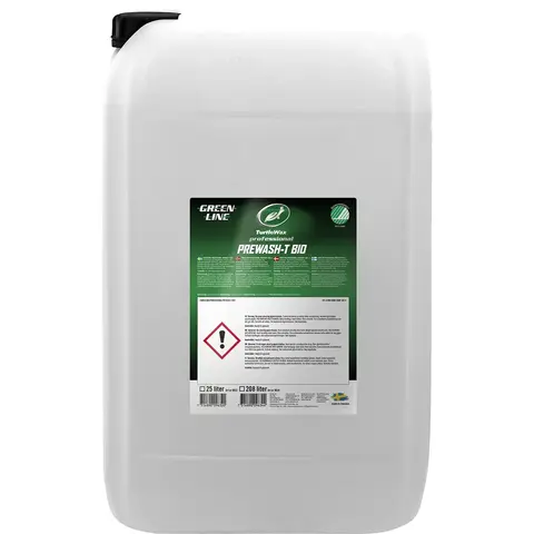 Turtle Wax Greenline Prewash-T Bio 25L Svanemerket Biobasert kaldavfetting