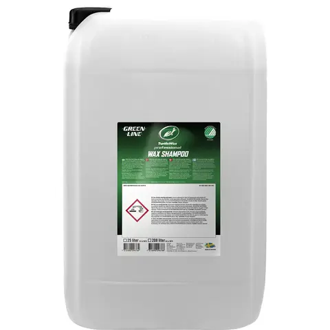 Turtle Wax Pro Greenline Waxshampo Svanemerket bilshampo, 25 L
