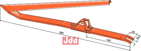Avlingsløfter til Claas Lengde 565 mm - Oransje