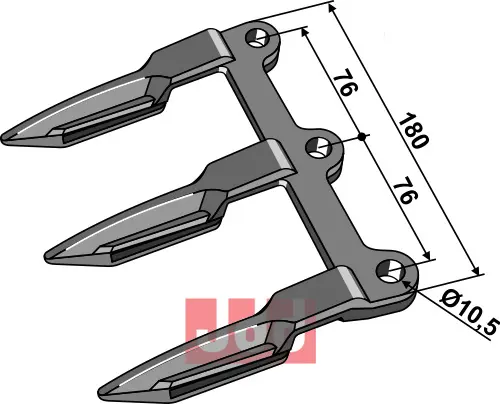 Tredobbeltfinger - JDD Utstyr