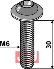 Bolt M6X30 - 10.9