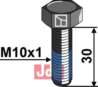 Bolt m. Locktite