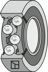 Kulelager Ø62 til Väderstad Ø30 - Väderstad