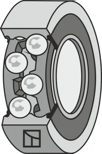 Kulelager Ø62 - JDD Utstyr