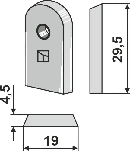 Hardmetall plate - JDD Utstyr