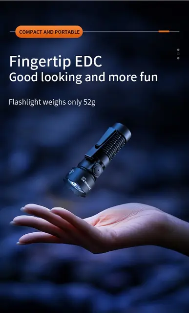 SupFire LED lommelyktsett - JDD Utstyr