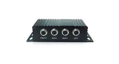 Omskifterboks til 4stk 4 pin kamera Denne sender bildet videre til en skjerm