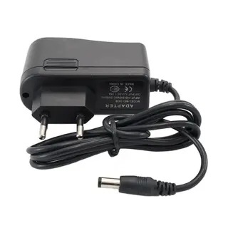 230 volt adapter til 12 VDC for drift av skjerm/trådløst kamera