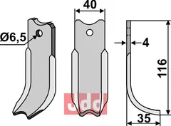 Fres kniv Agria