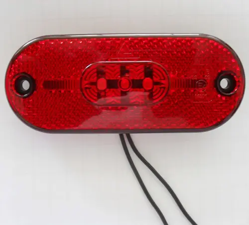 Hvitt LED markeringslys 12V - JDD Utstyr