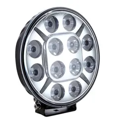 BRT 9" Chrome ekstralys med 12 000 lumen Valgfri hvitt eller oransje parklys