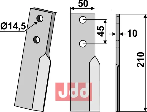 Fres kniv - JDD Utstyr