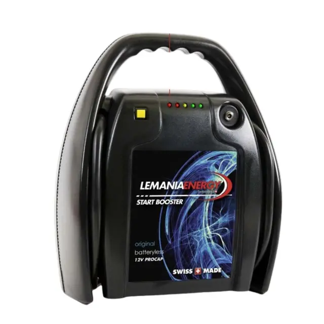 LeMania  PROCAP C10-1900 Booster 12V Batteriløs - Ultra Capacitor-teknologi 