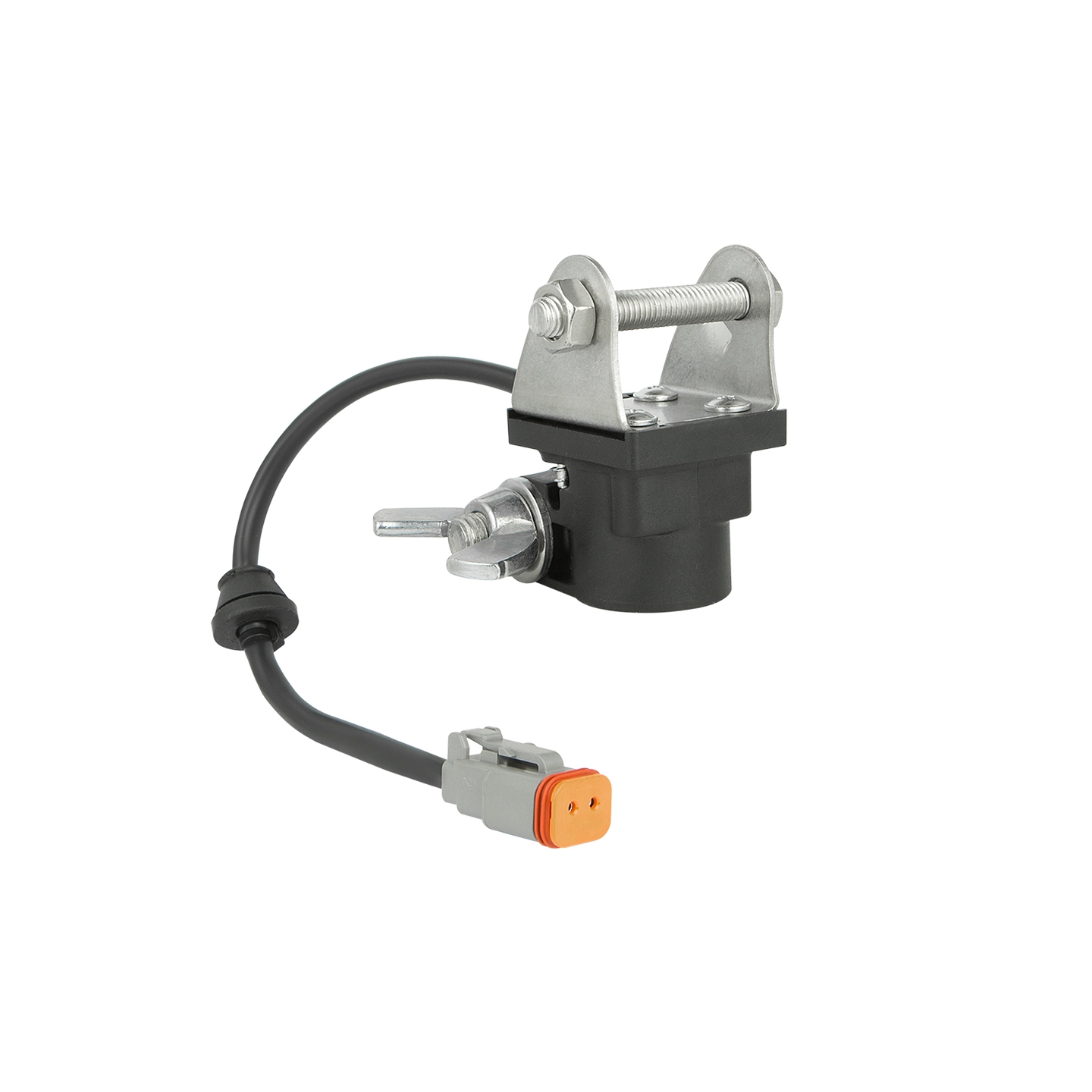 Rørklype brakett med DT06-2S adapter Paser på pigg fester | Deutsch adapter
