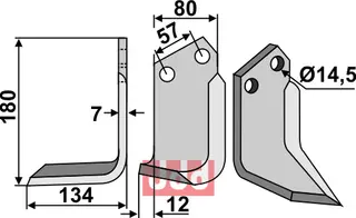 Fres kniv venstre Celli