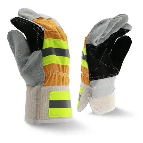 Derax Heavy duty arbeidshanske i skinn Størrelse XL