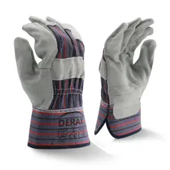 Derax Heavy duty okseskinn hanske St&#248;rrelse 10,5 Standard st&#248;rrelse 10-11