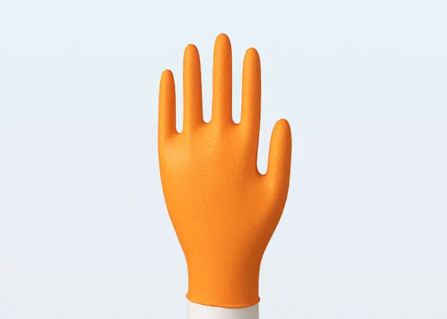 Nitrilhansker med diamantgrep - Large Eske med 50 stk hansker 