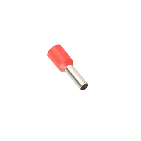 Tylle | Ledningsavslutter for 1 leder 100 stk R&#248;d tylle, 0.75 mm&#178;
