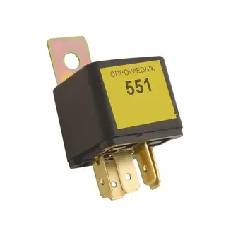 24 Volt rel&#233; med to 87 utganger Standard lysrele for 24 volt