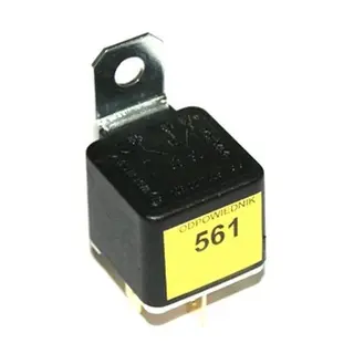 12 Volt veksel rel&#233; med 5 stikk