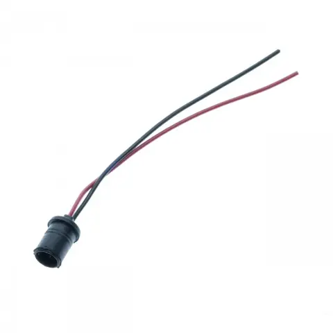 Pæreholder for W5W pærer med ledninger Kabellengde/diameter: 10cm/0.8mm Ø12mm