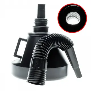 Drivstoff og olje trakt med rør Trakt med rør og munnstykke