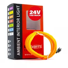 ORANSJE LED Stripe Interiør Belysning 2 meter og 24V