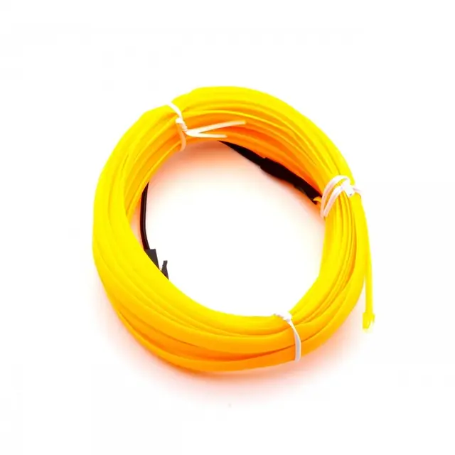 GUL LED Stripe Interiør Belysning 5 meter og 12V 