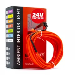 R&#216;D LED Stripe Interi&#248;r Belysning 5 meter og 24V