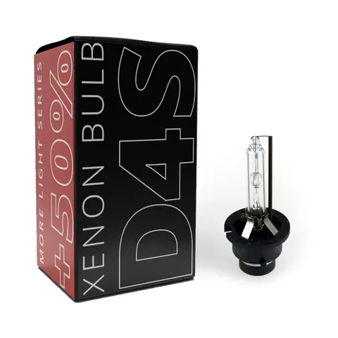Xenon Lyspære D4S +50% 4800K 35W EINPART Ekstra lysstyrke for bedre synlighet