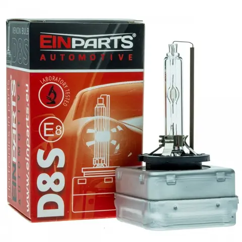 Xenon Lyspære D8S 4800K 35W EINPARTS Kraftig og pålitelig