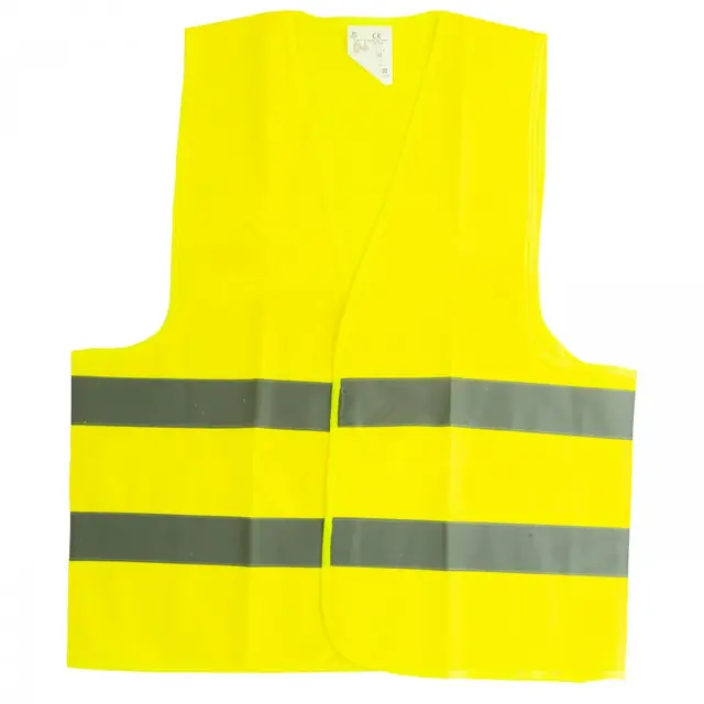 Refleksvest Universal Gul Sikkerhetsvest 58x68CM 