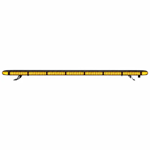 Lumary Onyx 118 Slim Varsellysbjelke Sotet glass, Lengde 118cm 