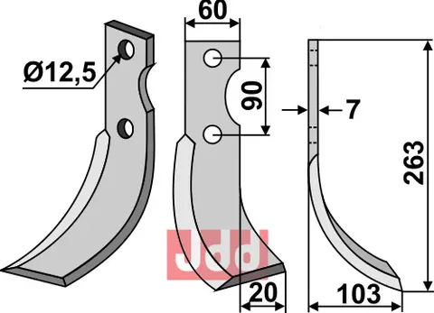 Fres kniv høyre Ferrari