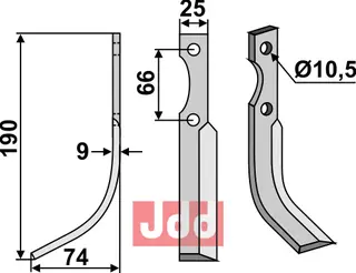 Fres kniv venstre Eurosystem/Ferrari