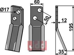 Fres kniv Forigo-Roteritalia