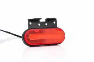 Fristom Rødt LED Markeringslys ADR LED,12-36V, brakett, ADR godkjent, QS075