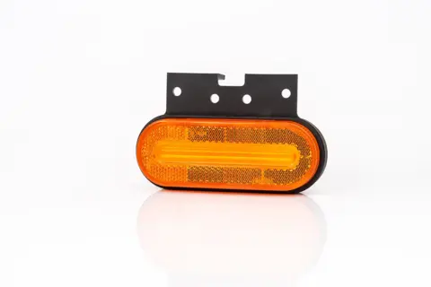 Fristom Gult LED Markeringslys ADR LED,12-36V, brakett, ADR godkjent, QS150