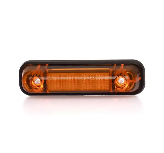 Fristom markeringslys Sotet Orange LED Med gummipakning 12-36 V 