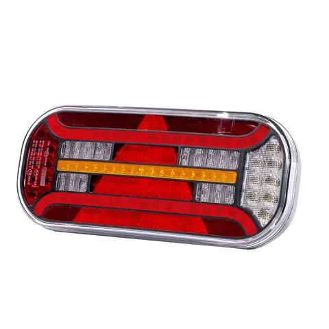 LED multifunksjons baklys, h&#248;yre 12V-36, 6 funksjoner, h&#248;yre