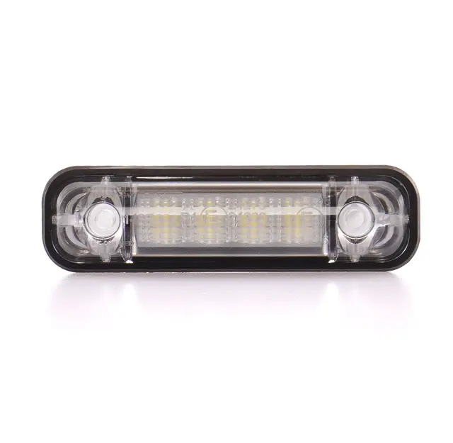 Fristom markeringslys Hvit Sotet LED Med gummipakning 12-36 V 