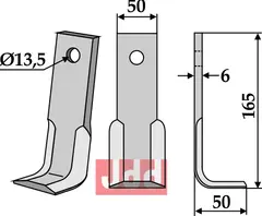 Fres kniv Gaspardo