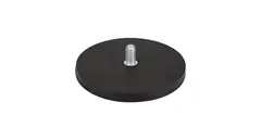 Gummiert magnet 43mm 8 kg styrke M6 Stort bruksområdet | M6 bolttapp