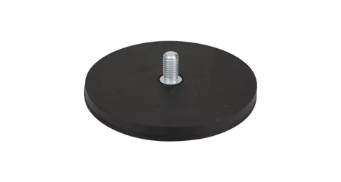 Gummiert magnet 66mm 20 kg styrke M8 Stort bruksområdet | M8 bolt tapp