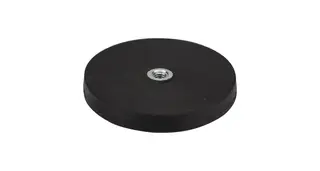 Gummiert magnet 66mm 20 kg styrke for M6 Stort bruksområdet | For M6 bolt