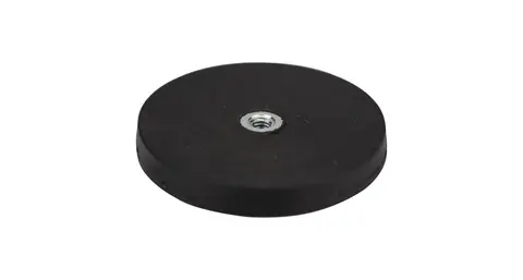 Gummiert magnet 66mm 20 kg styrke for M6 Stort bruksområdet | For M6 bolt