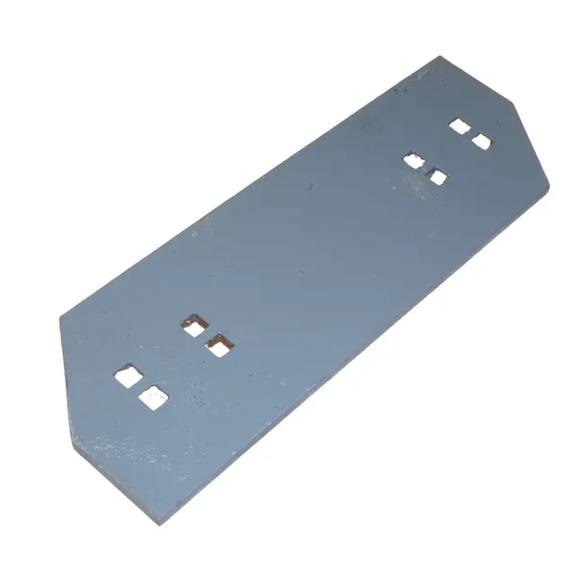 Veistål 200×12×605 med skråskjærte hjørn Vendbart i HB 500 kvalitet 