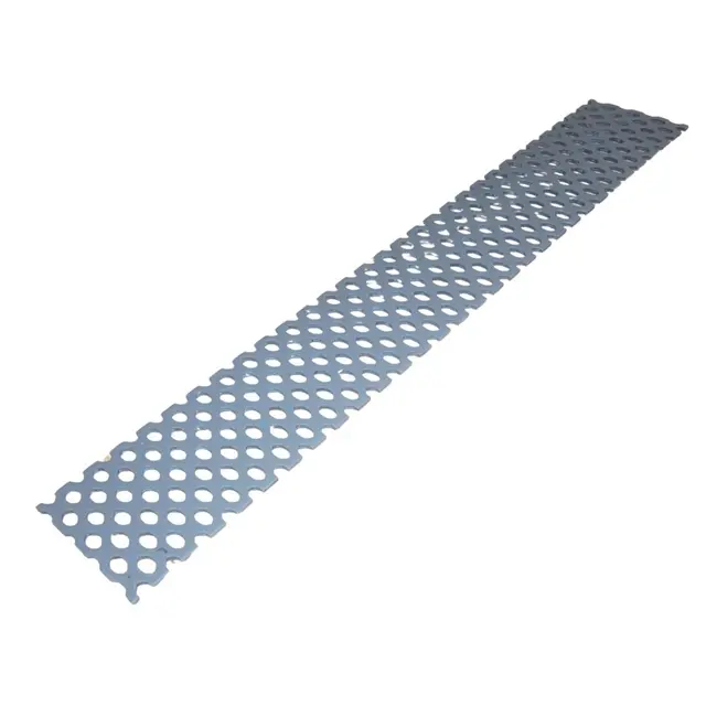 Perforert stål 240*11*1525 fra Qrafton Rett perforert stål | 5 fot 