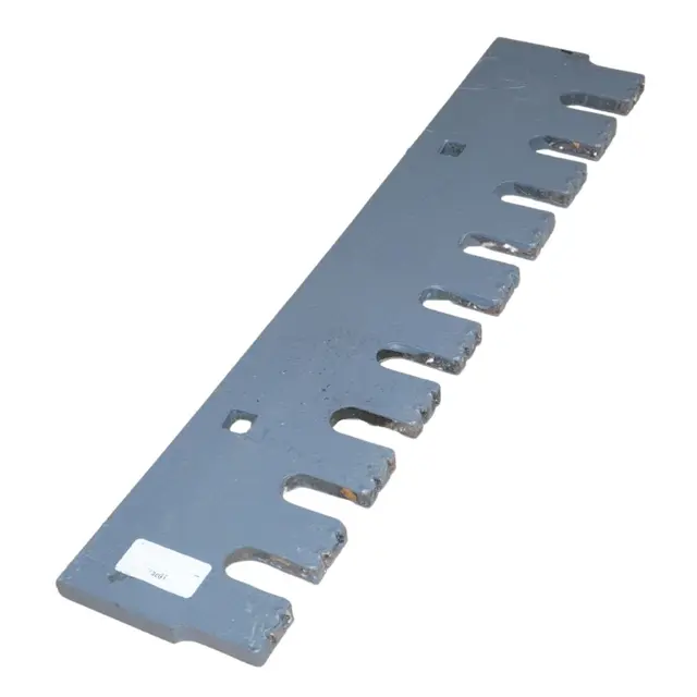 Qrafton tannstål 610 | 2 fot Slitestål m tannprofil Hardmetall 